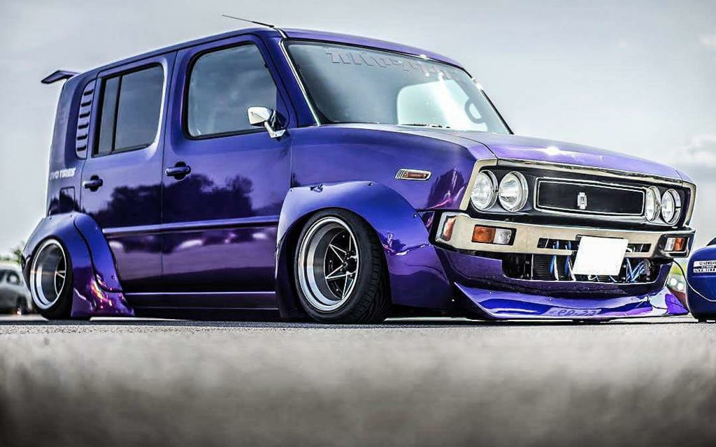 Nissan Cube z12 stance