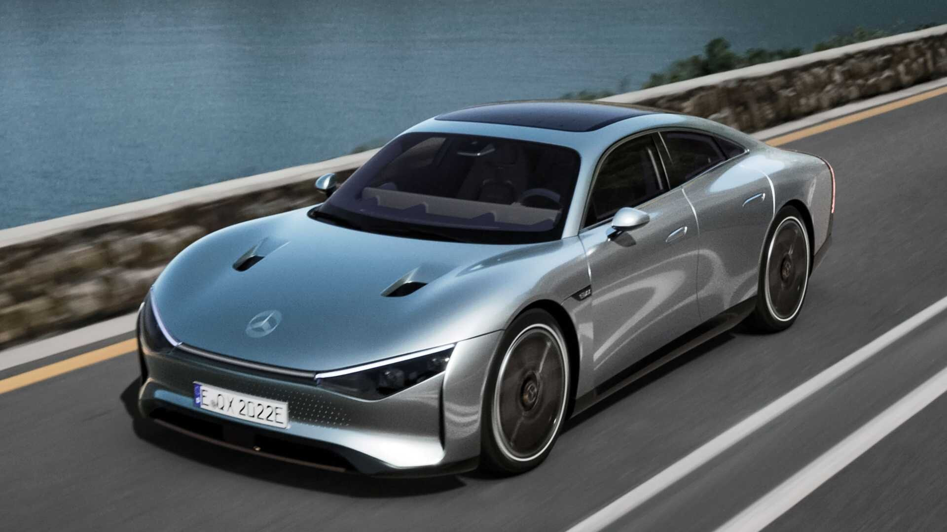 Новый Мерседес Benz Vision EQS