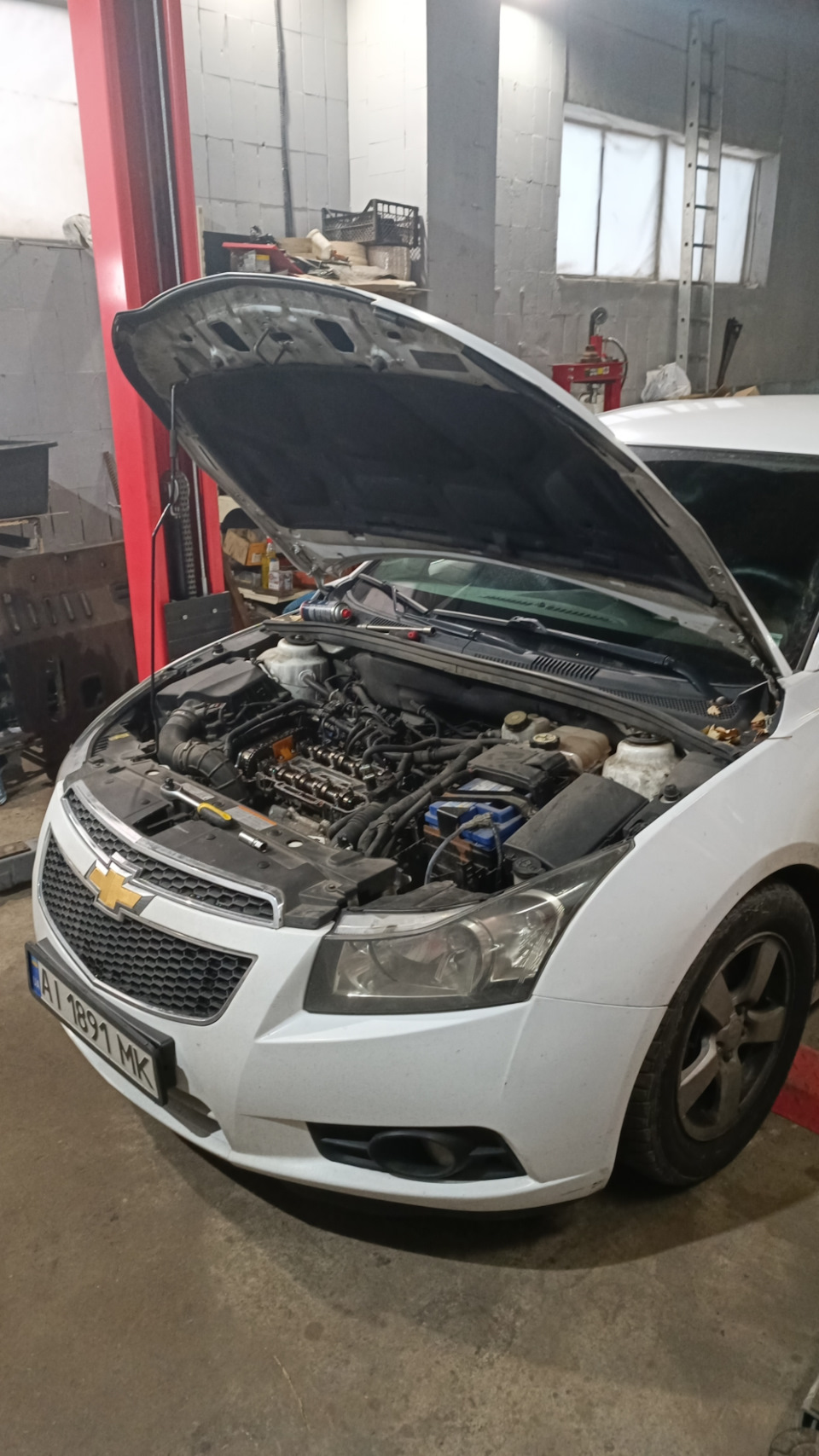 Т.О запись для себя — Chevrolet Cruze (1G), 1,4 л, 2014 года | плановое ...