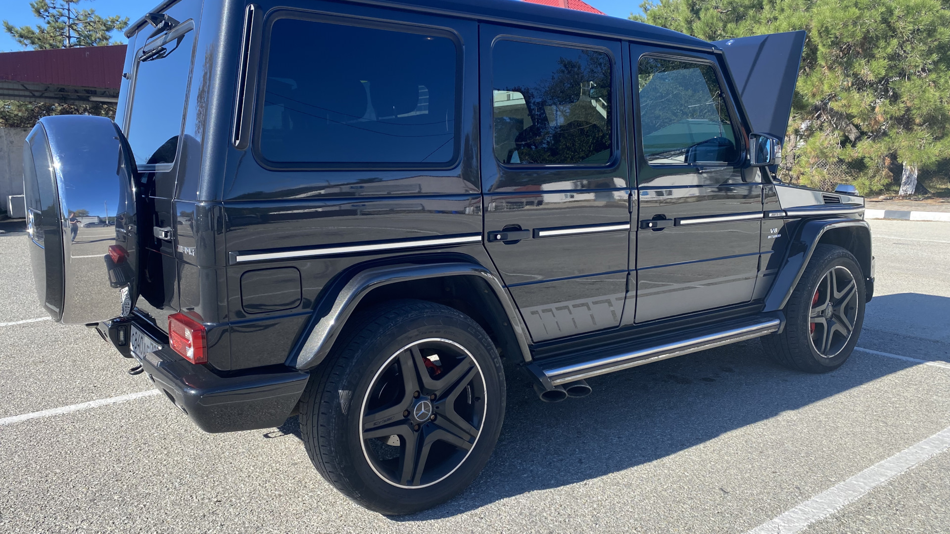 Mercedes-Benz G 63 AMG 5.5 бензиновый 2013 | Гешик на DRIVE2