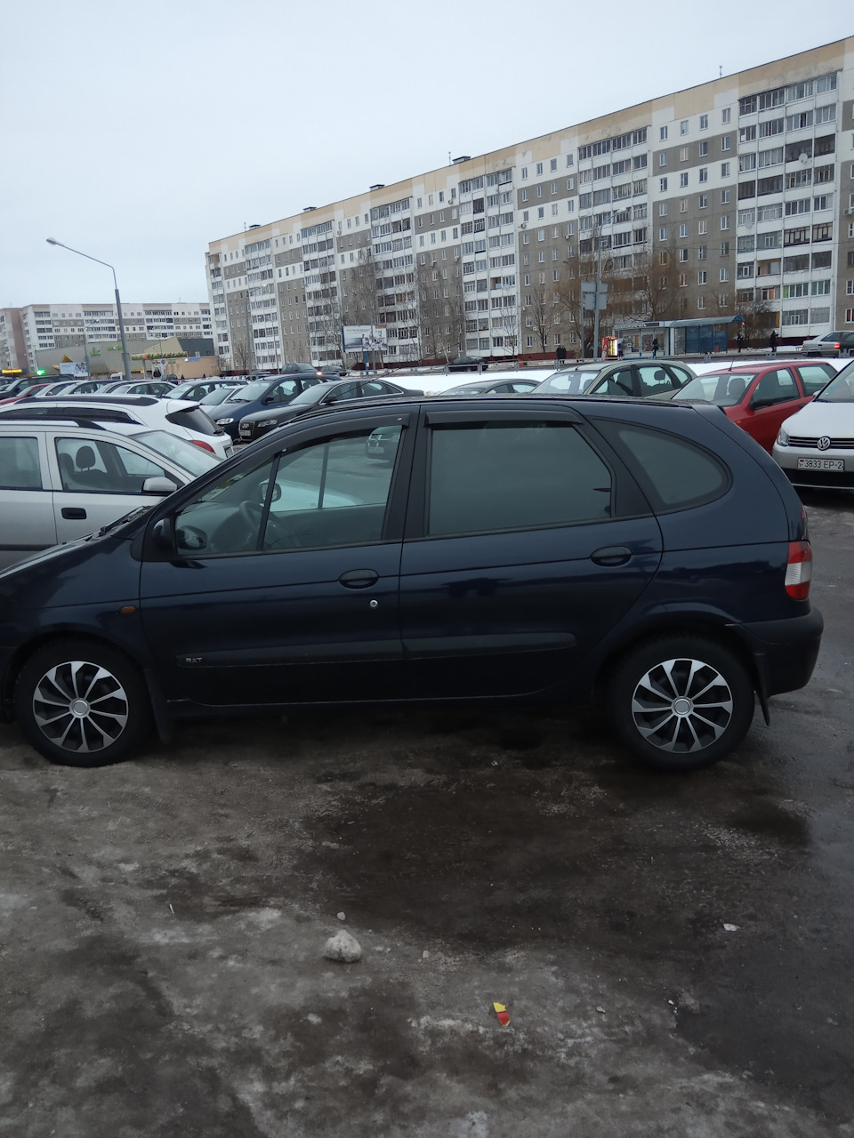 Шторки в задние окна — Renault Megane Scenic, 1,6 л, 2000 года | стайлинг |  DRIVE2