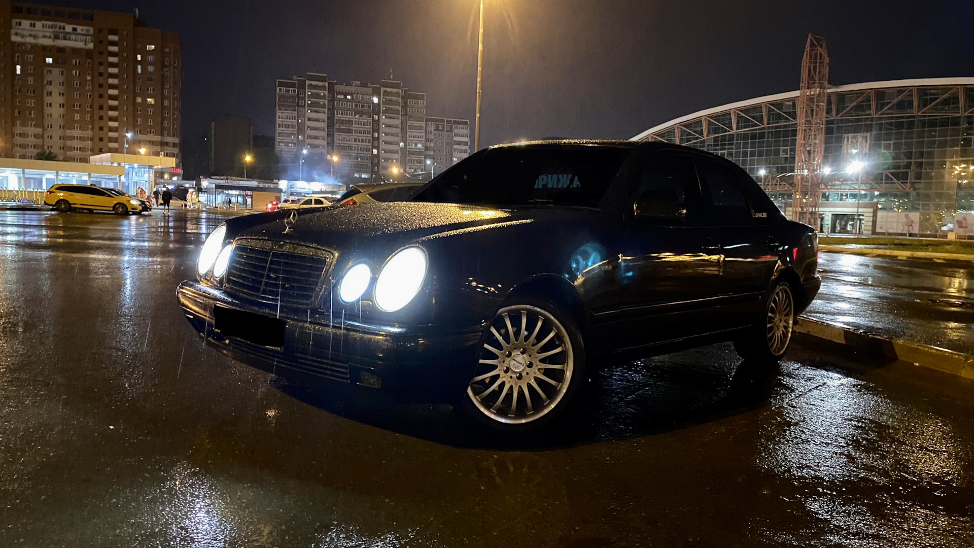 Mercedes-Benz E-class (W210) 2.2 дизельный 1999 | “Black bandit” на DRIVE2