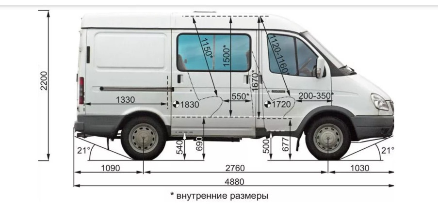 Газ соболь чертеж