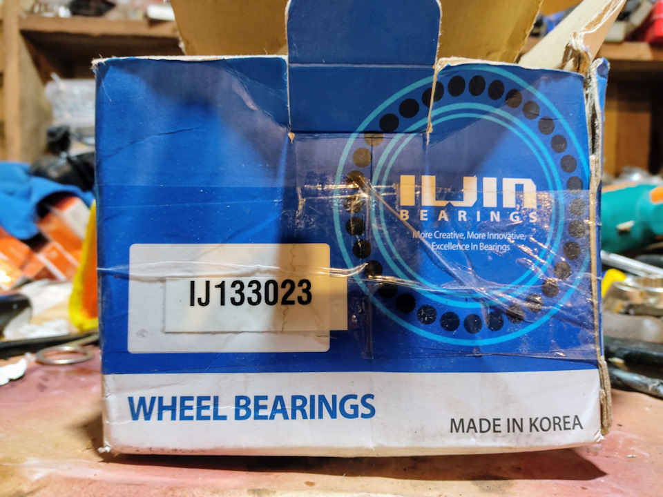 Передние ступицы ILJIN IJ133023. — Opel Astra J, 1,6 л, 2010 года ...