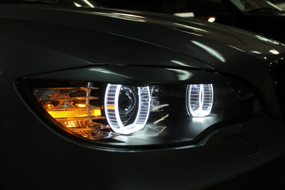 Переборка фар: леды или ксенон?! — BMW X5 (E70), 4,8 л, 2007 года ...