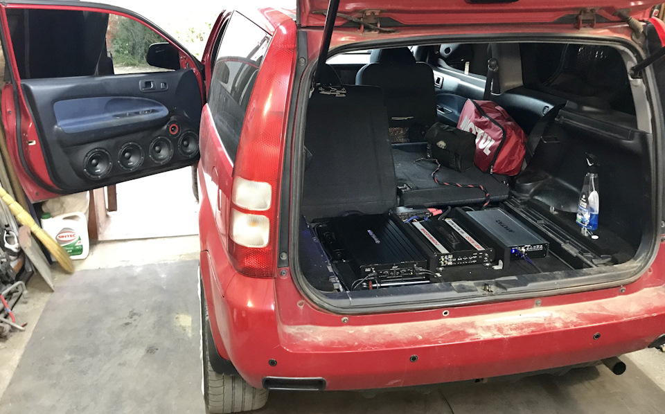 Переделка дверных карт под фронт HR-V — Honda HR-V (1G), 1,6 л, 1999 ...