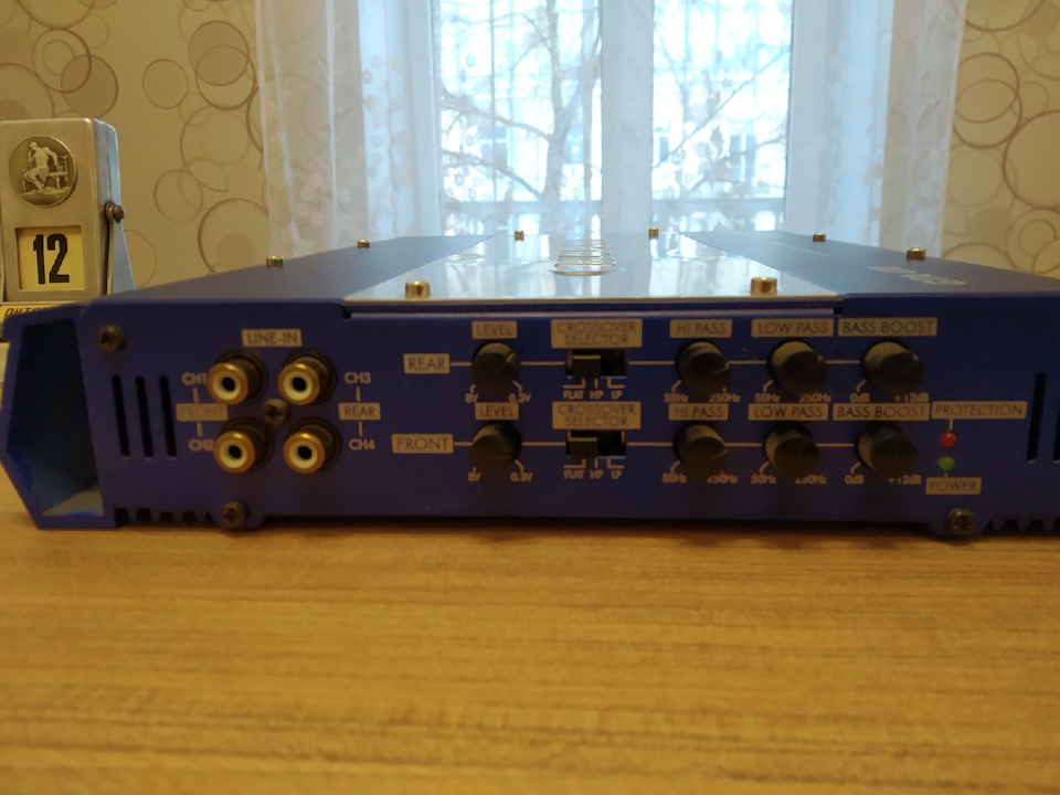 Усилитель GTA Blaupunkt 470 — Lada Калина хэтчбек, 1,4 л, 2008 года ...