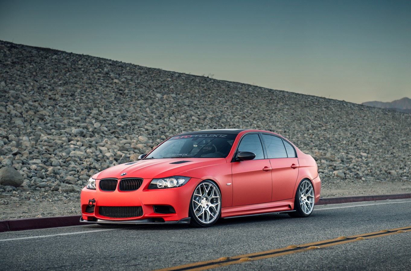 BMW e90 Red