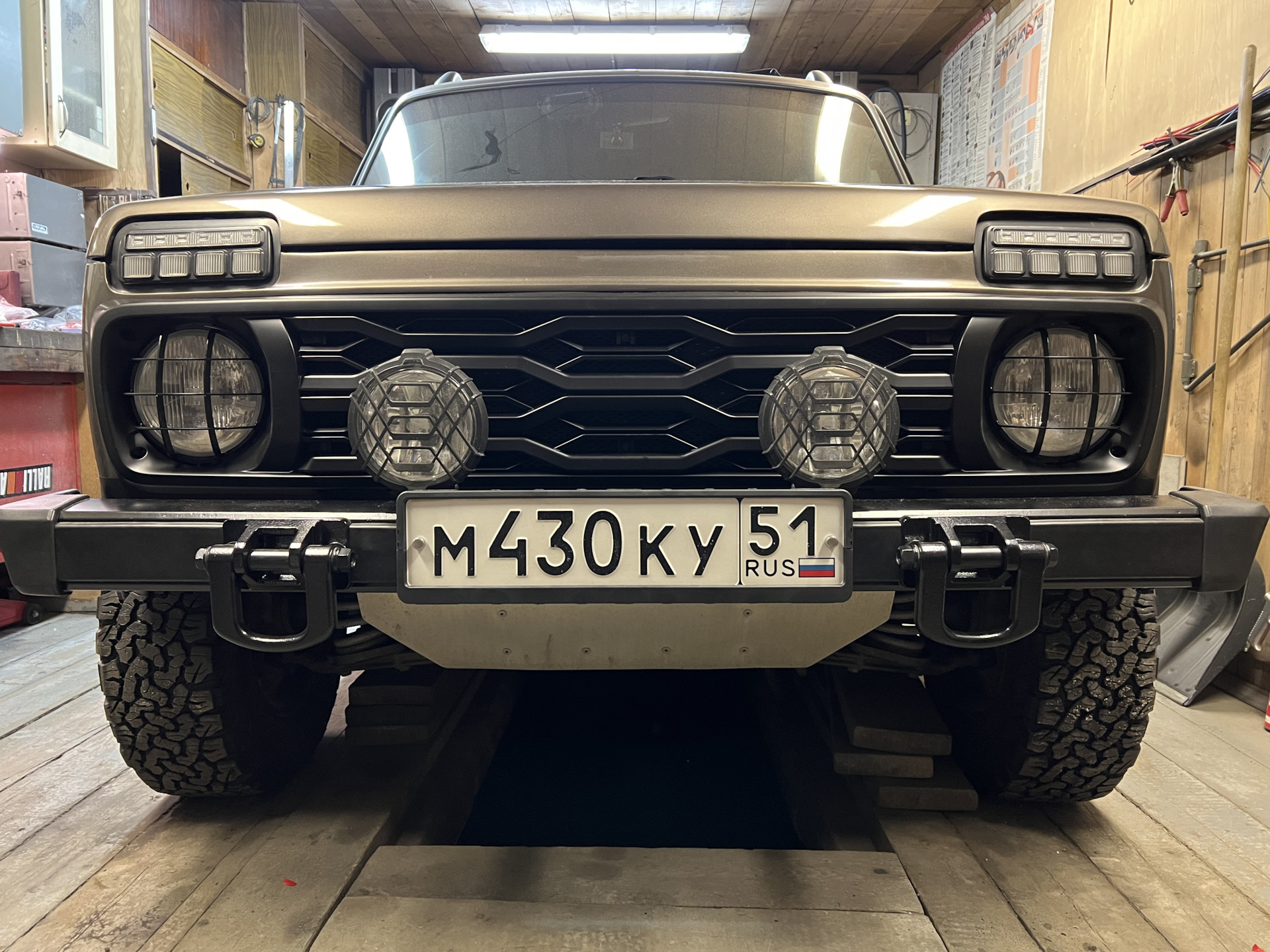 Немного Америки для Нивы — Lada 4x4 3D, 1,7 л, 2018 года | своими руками |  DRIVE2