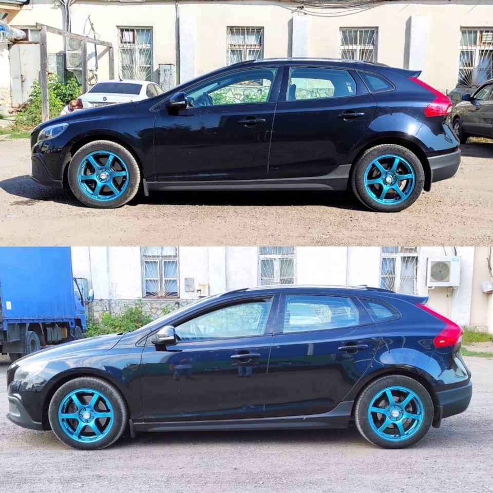 новая подвеска (koni + eibach) — Volvo V40 Cross Country, 2 л, 2014 года |  запчасти | DRIVE2