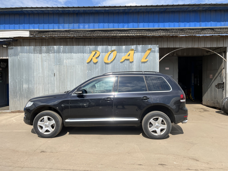 Колеса, рейлинги, пружины . — Volkswagen Touareg (1G), 3 л, 2008 года ...
