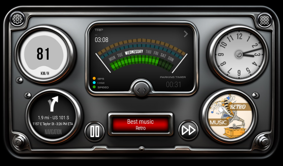 Новая тема Chrome для магнитолы и купон на выходные — Сообщество ...