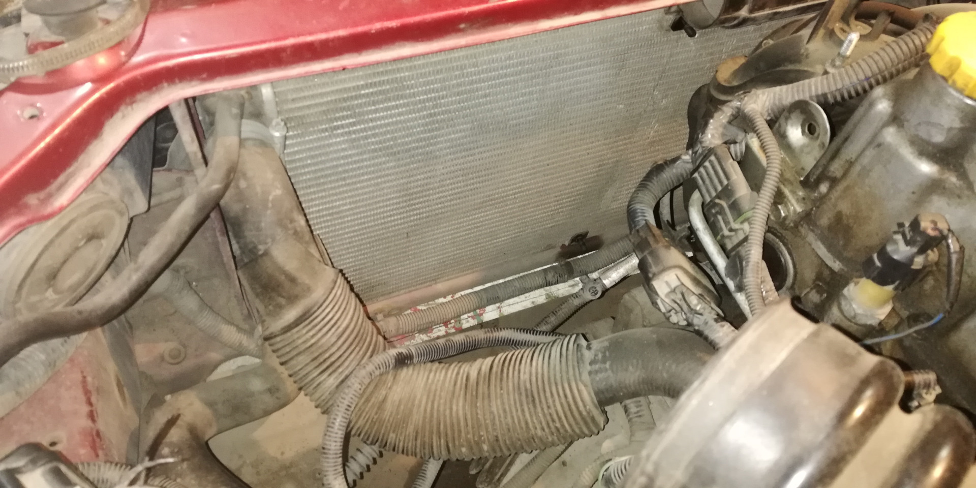 Жара! Неисправность обрыв цепи вентилятора. — LADA Калина универсал, 1 ...