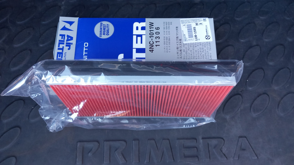 Воздушный фильтр LX307 KNECHT | MAHLE- фсё. — Nissan Primera (P12), 2 л ...