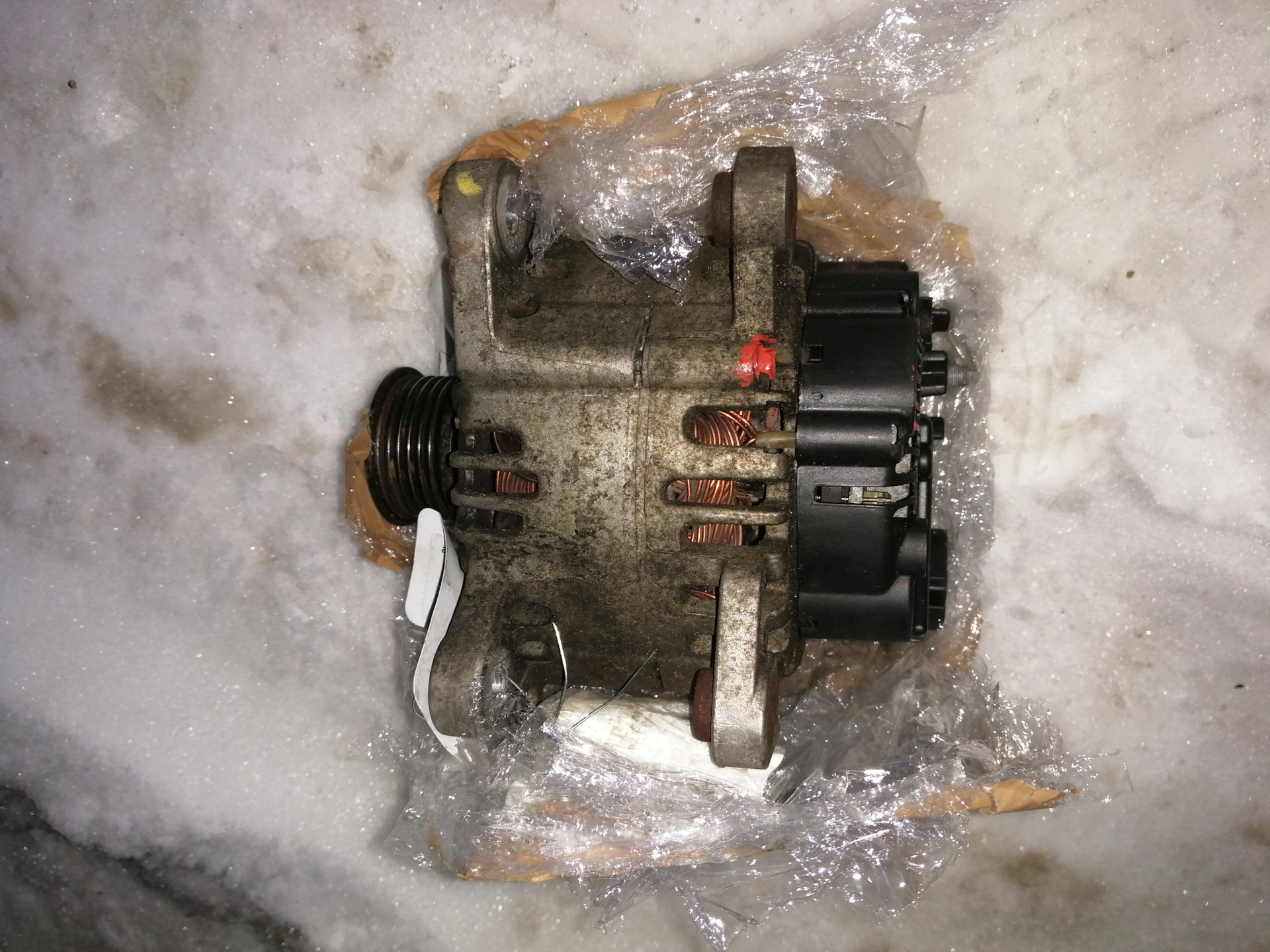 Ремонт генератора. 036903024H Valeo — Skoda Octavia A5 Mk2, 1,4 л, 2009 ...