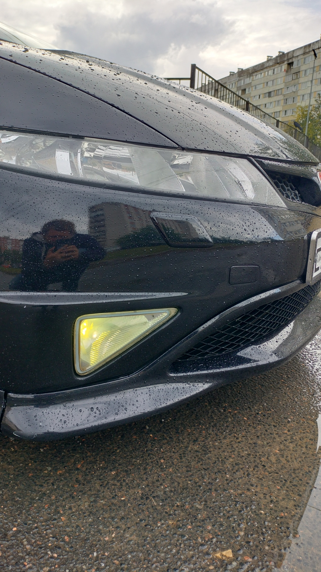 Борьба с фарами. Неудачно( — Honda Civic 5D (8G), 1,8 л, 2008 года ...