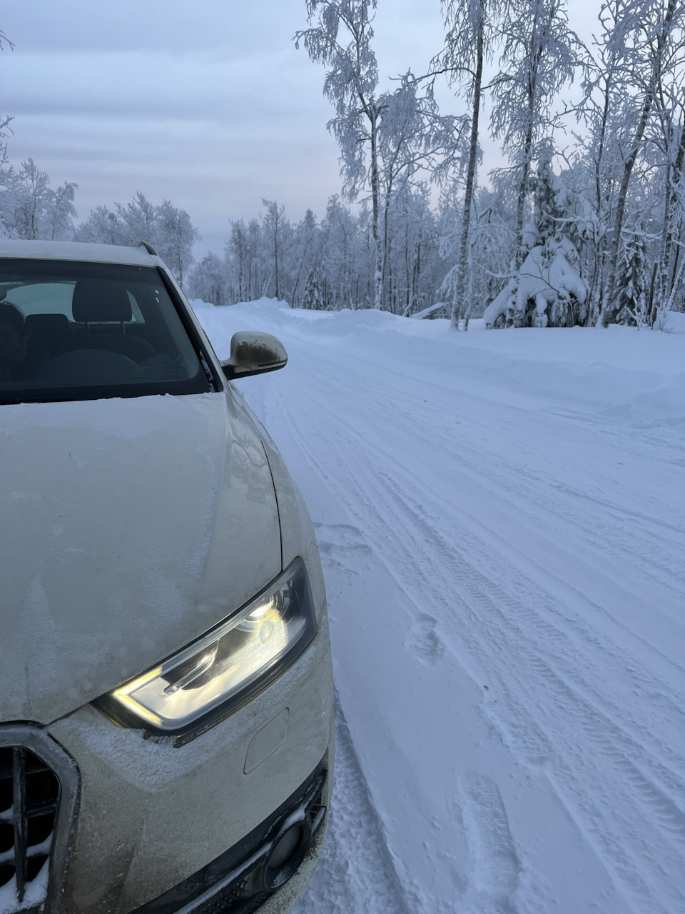 🔧❄️Подготовка в зимнее путешествие на авто — Audi Q3 (1G), 2 л, 2013 года  | путешествие | DRIVE2