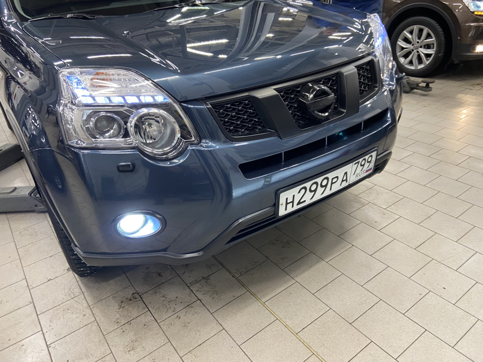 LED лампы в люстру и противотуманки — Nissan X-Trail II (t31), 2,5 л ...
