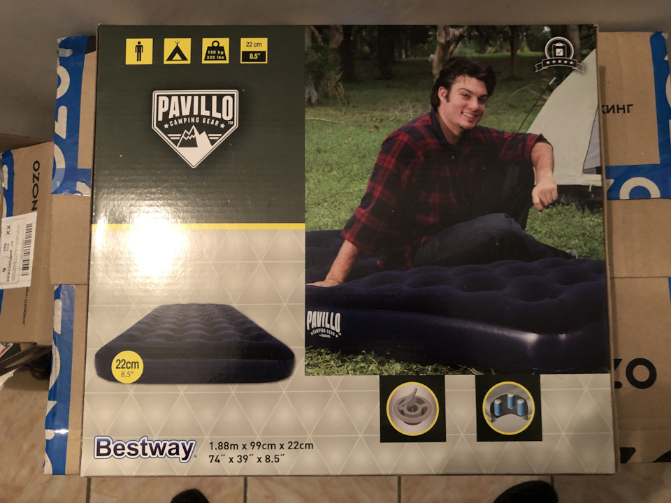 Bestway pavillo camping gear матрас