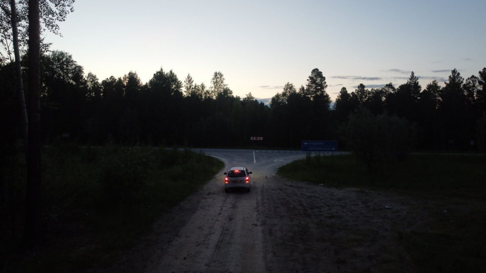 Местные знают зачем эта дорога — Lada Калина Универсал (2G)