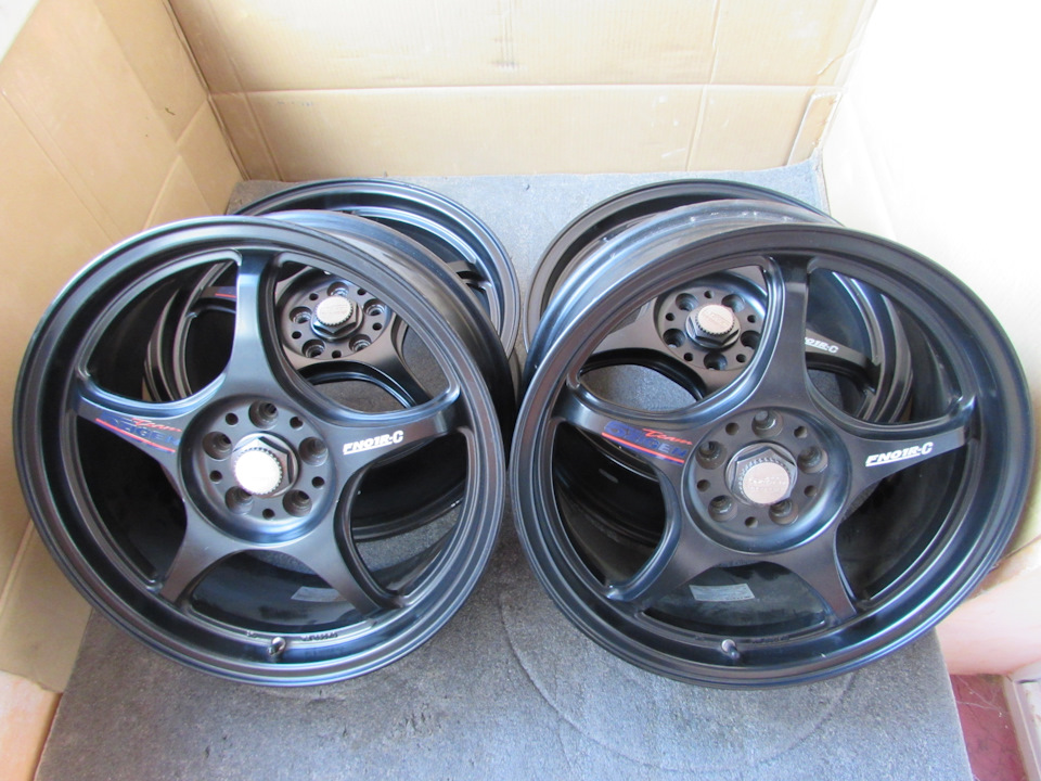 Легкие кованые диски 5Zigen FN01R-C Black {Продано} — SportWheels