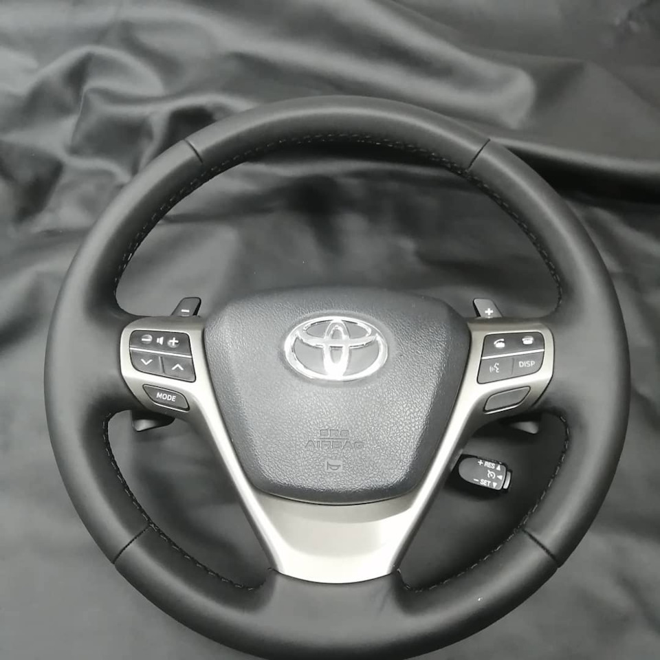 Перетянуть руль кожей на Toyota — Тюнинг-ателье Авто-шов на DRIVE2