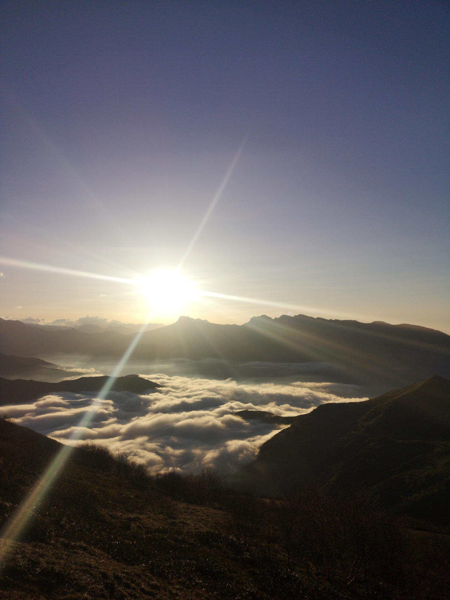 North Ossetia облака