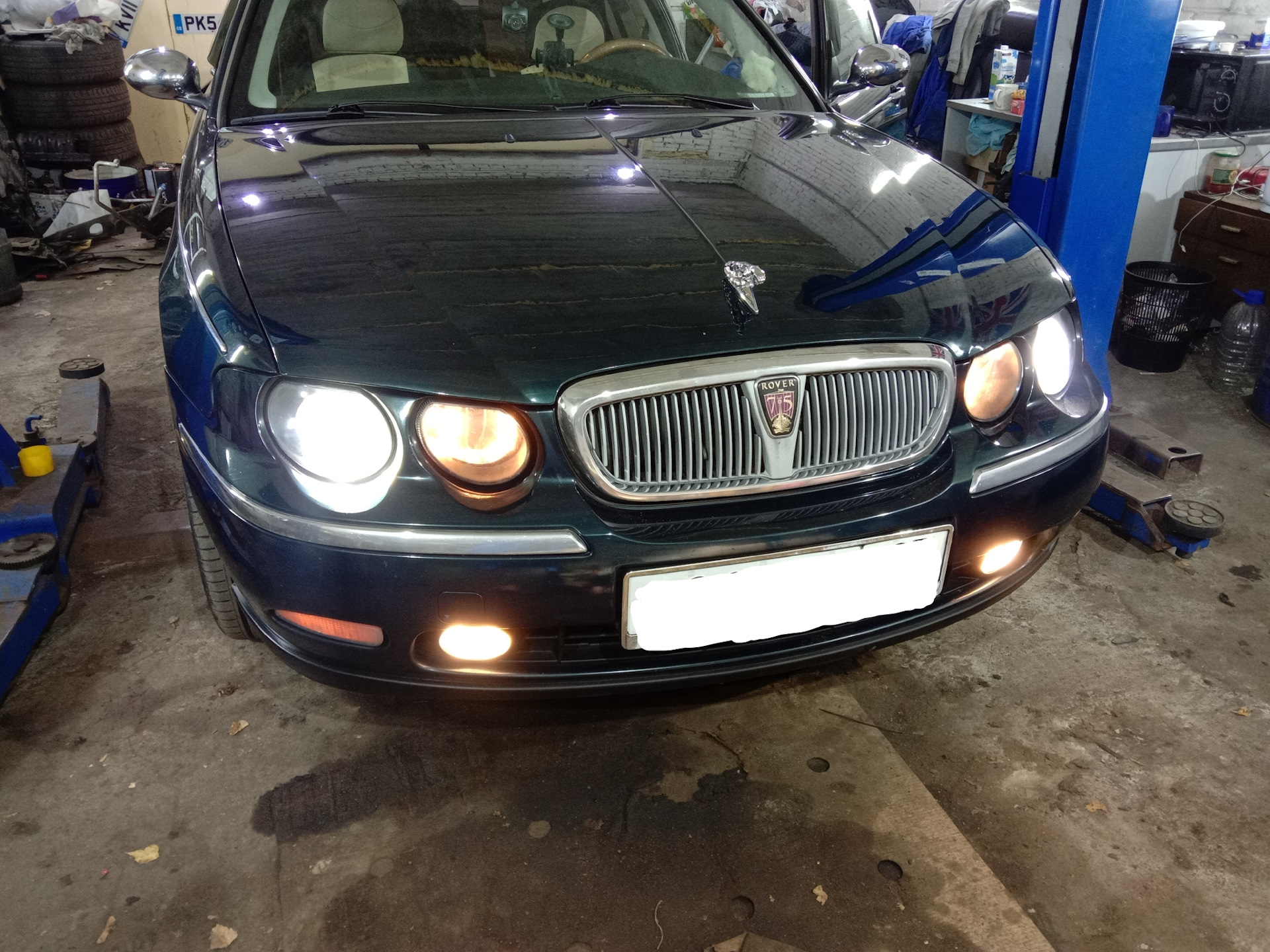 rover 75 тюнинг фар