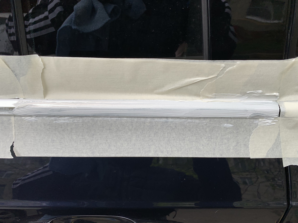 Полировка молдингов — Volvo XC90 (2G), 2 л, 2016 года | своими руками ...