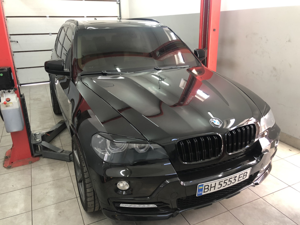 Ремонт PDC и очередной тюнинг с Али)) — BMW X5 (E70), 4,8 л, 2008 года ...