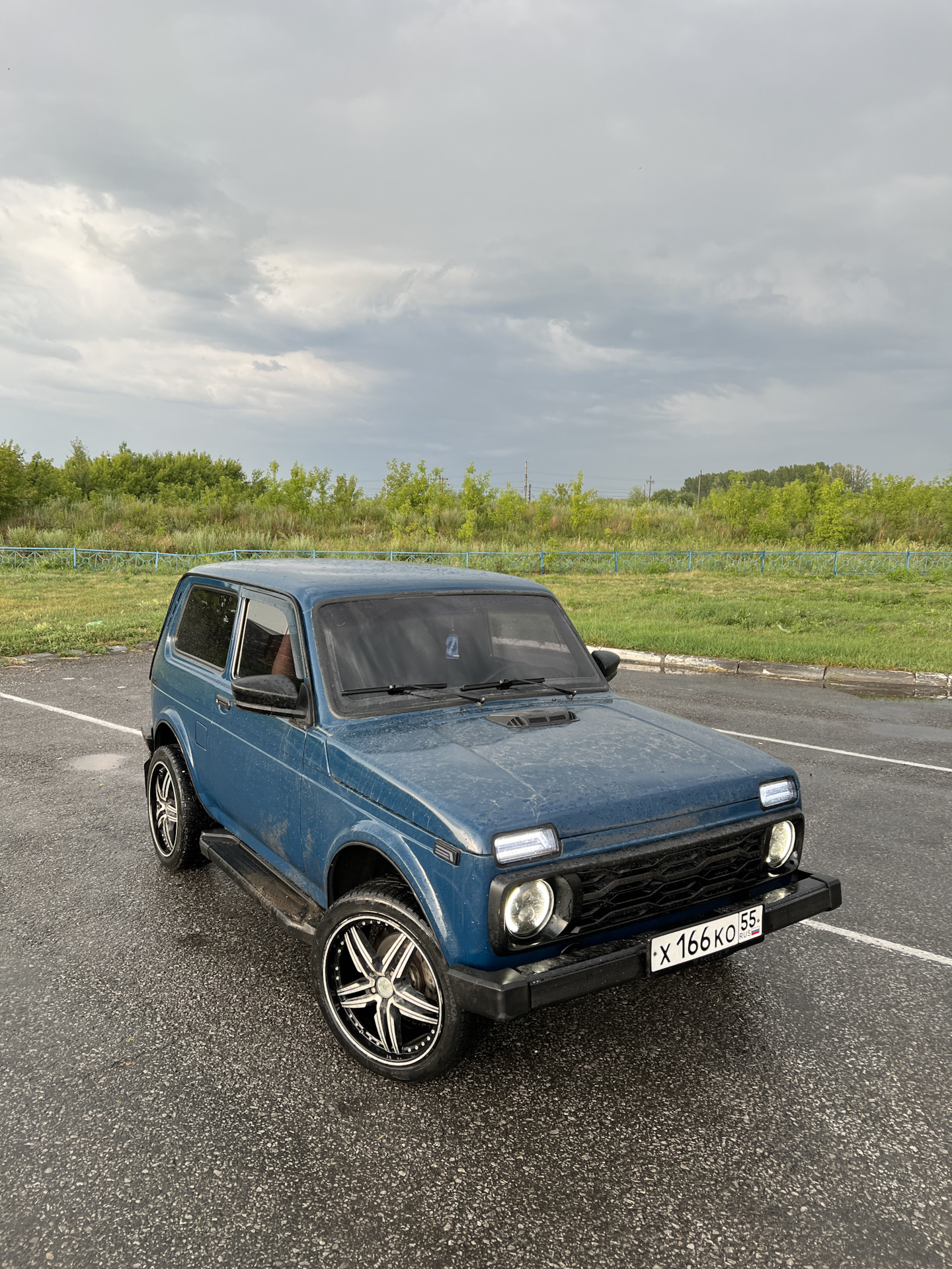 Литые диски R18 на Ниву — Lada 4x4 3D, 1,7 л, 2009 года | колёсные диски |  DRIVE2