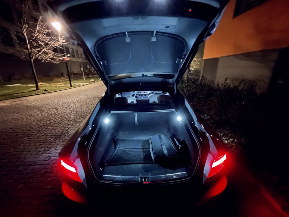 LED свет в багажник — Audi A7 Sportback (1G), 3 л, 2017 года ...