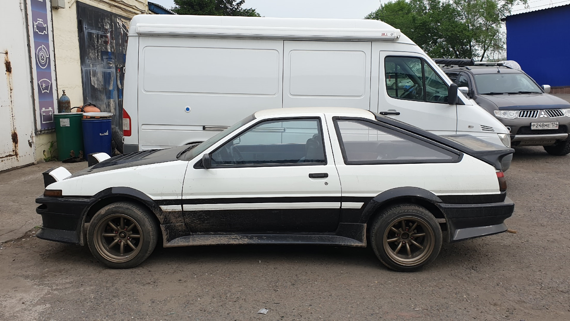 Toyota Sprinter Trueno (85) 1.6 бензиновый 1986 | hachiroku AE86 на DRIVE2