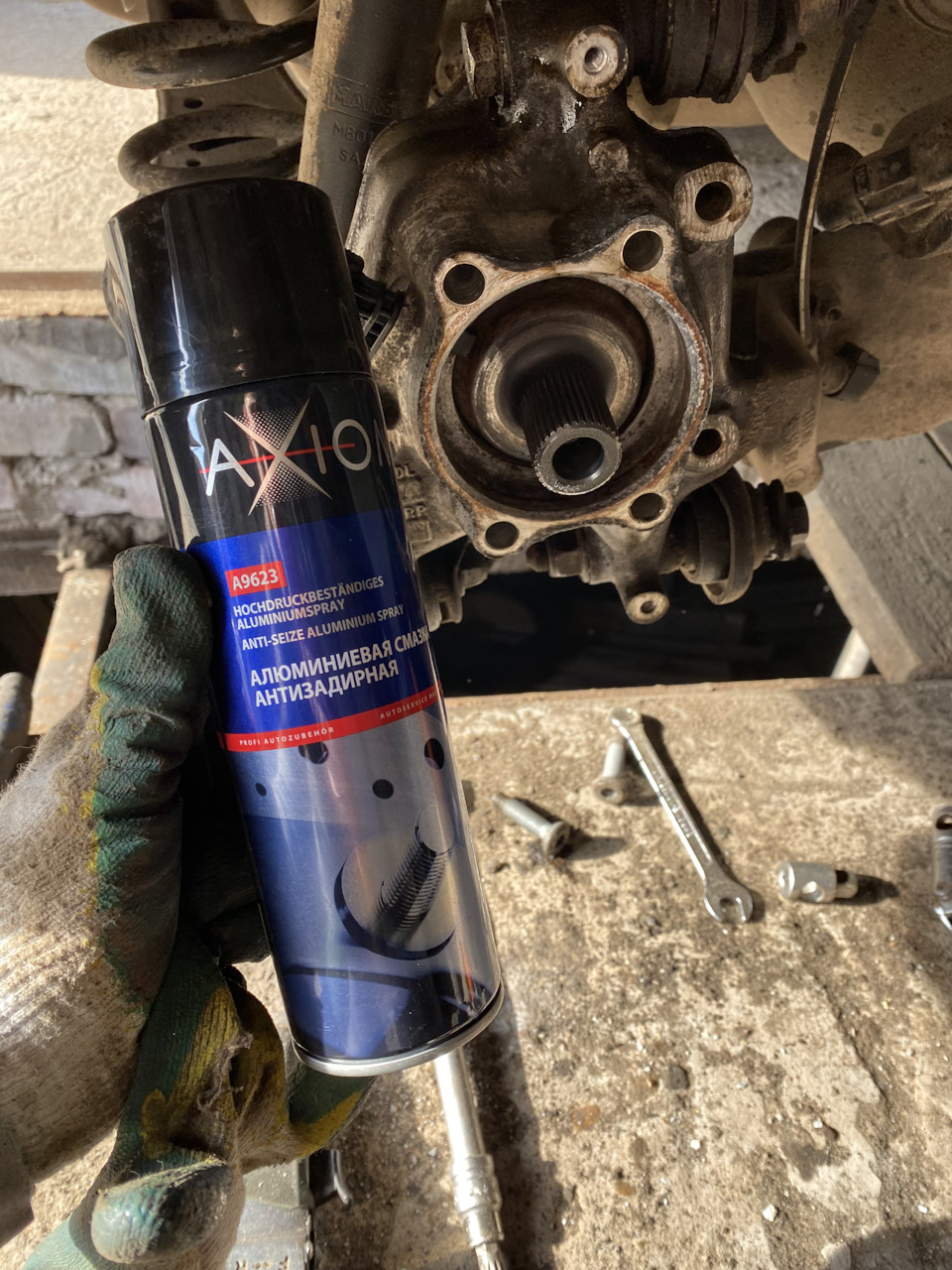 Смазка — Volkswagen Tiguan (1G)