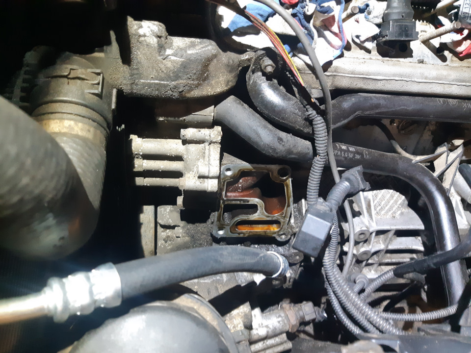 Замена прокладки кронштейна масляного фильтра — BMW X5 (E53), 3 л, 2001 ...