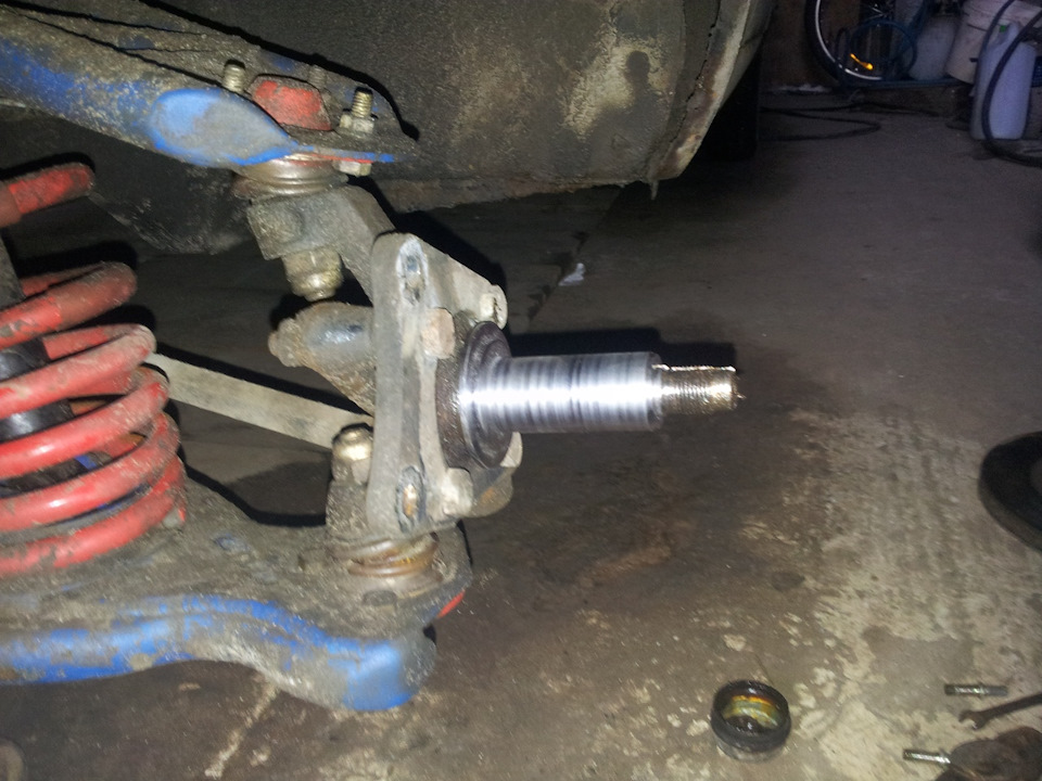 Установка ступиц 2108 на классику. Финал. — Lada 2106, 1,5 л, 2000 года ...