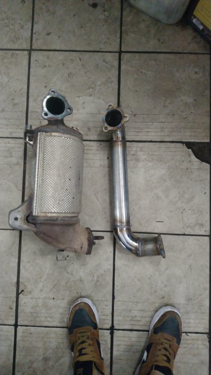 Даунпайпы на Santa Fe и Sorento Prime 2.2d — Лаборатория Скорости на DRIVE2