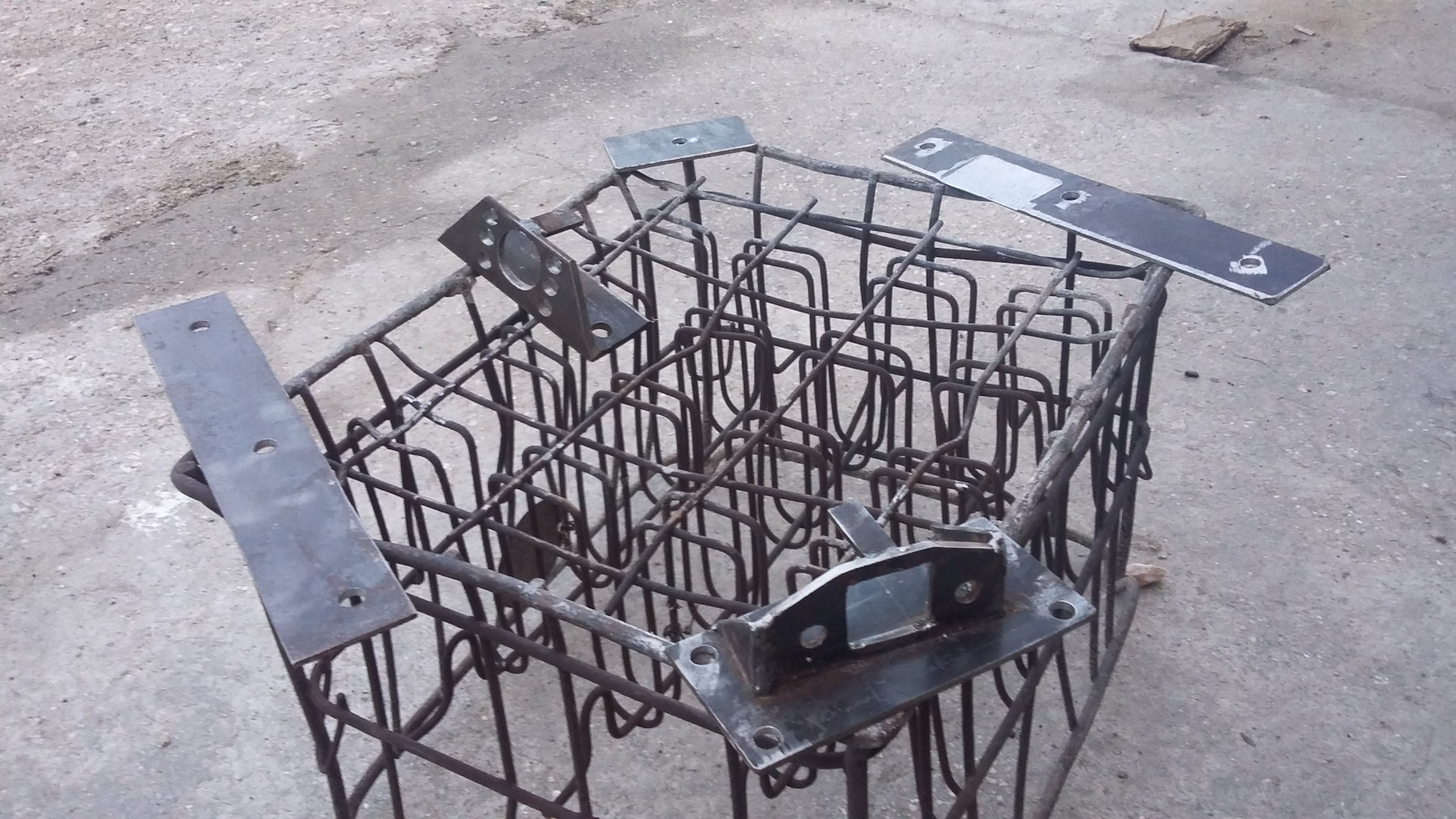 Установка лебедки в базу нивы с сохранением места для пассажиров ...