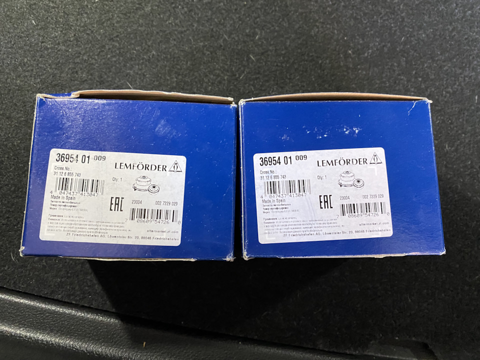 Передние гидроопоры.Тряска руля на скорости.RDC.Стук сзади — BMW 1 ...