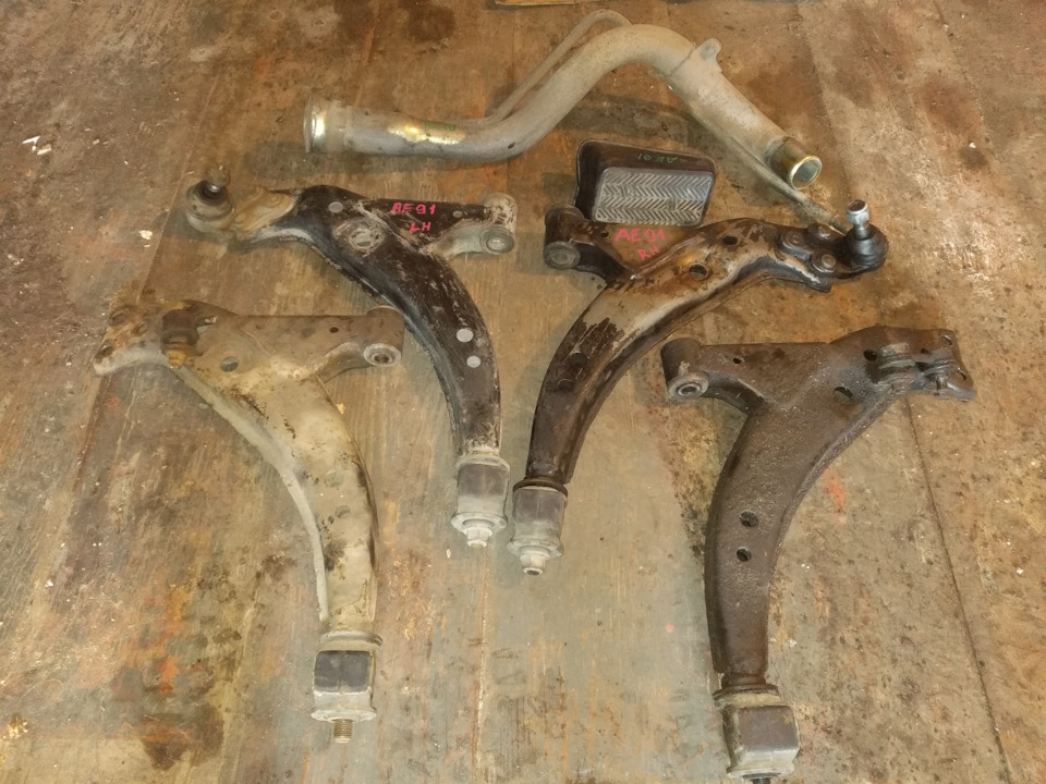 Запчасти из Сибири — Toyota Corolla (90), 1,3 л, 1992 года | запчасти ...