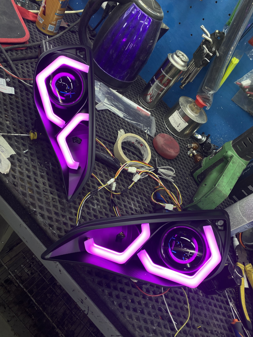 Новые глазки — Ford Focus III Hatchback, 1,6 л, 2012 года стайлинг