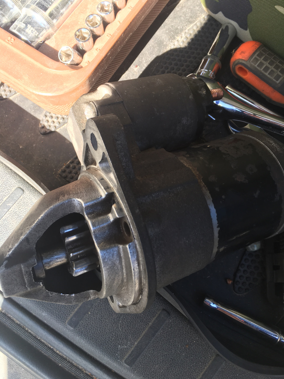 Профилактика стартера — Mitsubishi ASX, 1,6 л, 2011 года | просто так ...