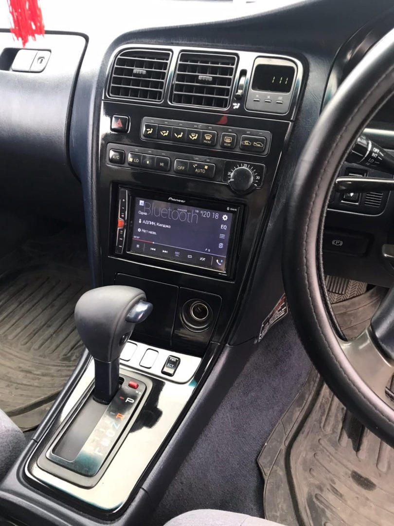 25. Покраска центральной консоли. — Toyota Mark II (90), 2,5 л, 1993 ...