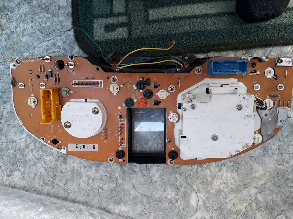 Переход с миль на километры в приборке + ремонт блока комфорта. — Audi ...