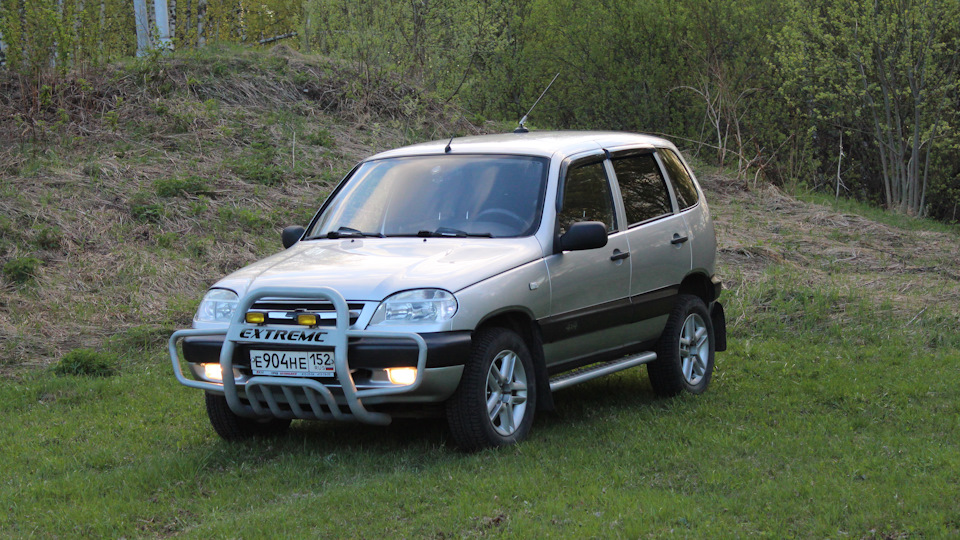 Промежуточный этап доводки машины под себя.Внешний вид. - Chevrolet Niva, 1,7 л,
