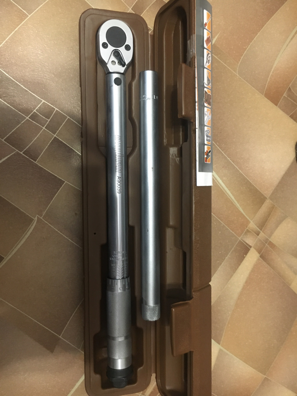 A90039 Ключ динамометрический 3 8DR 10-110 Nm OMBRA | Запчасти на DRIVE2