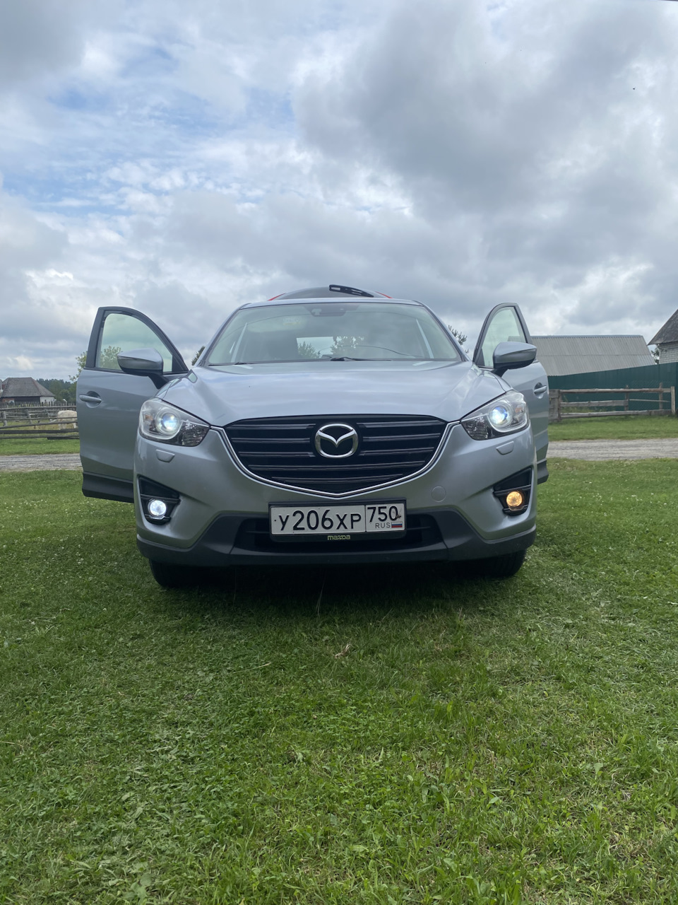 Красота в мелочах «установка LED ламп» — Mazda CX-5 (1G), 2 л, 2015 ...