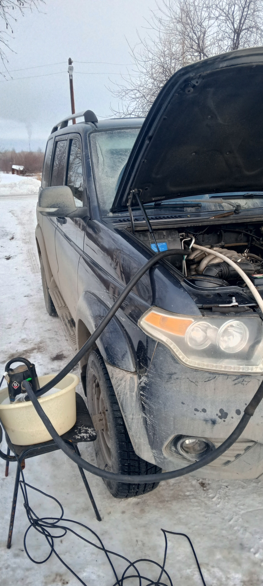 Промывка радиатора печки УАЗ патриот — УАЗ Patriot, 2,7 л, 2016 года ...