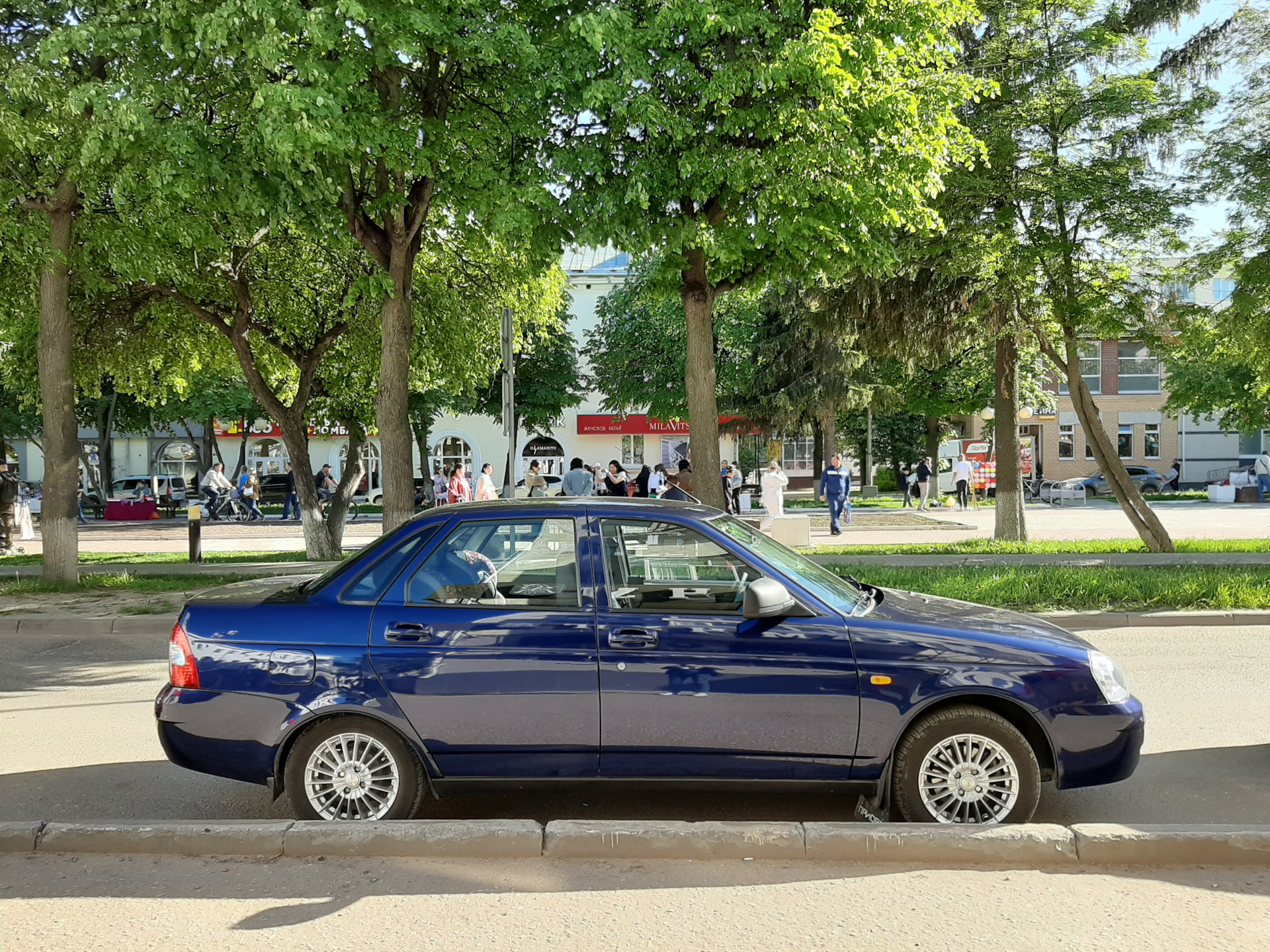 Фото на новых дисках СКАД Веритас — Lada Приора седан, 1,6 л, 2011 года |  колёсные диски | DRIVE2