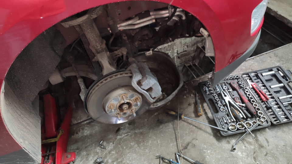 Замена масла в трансмиссии, ремонт помпы — Chevrolet Volt (1G), 1,4 л ...